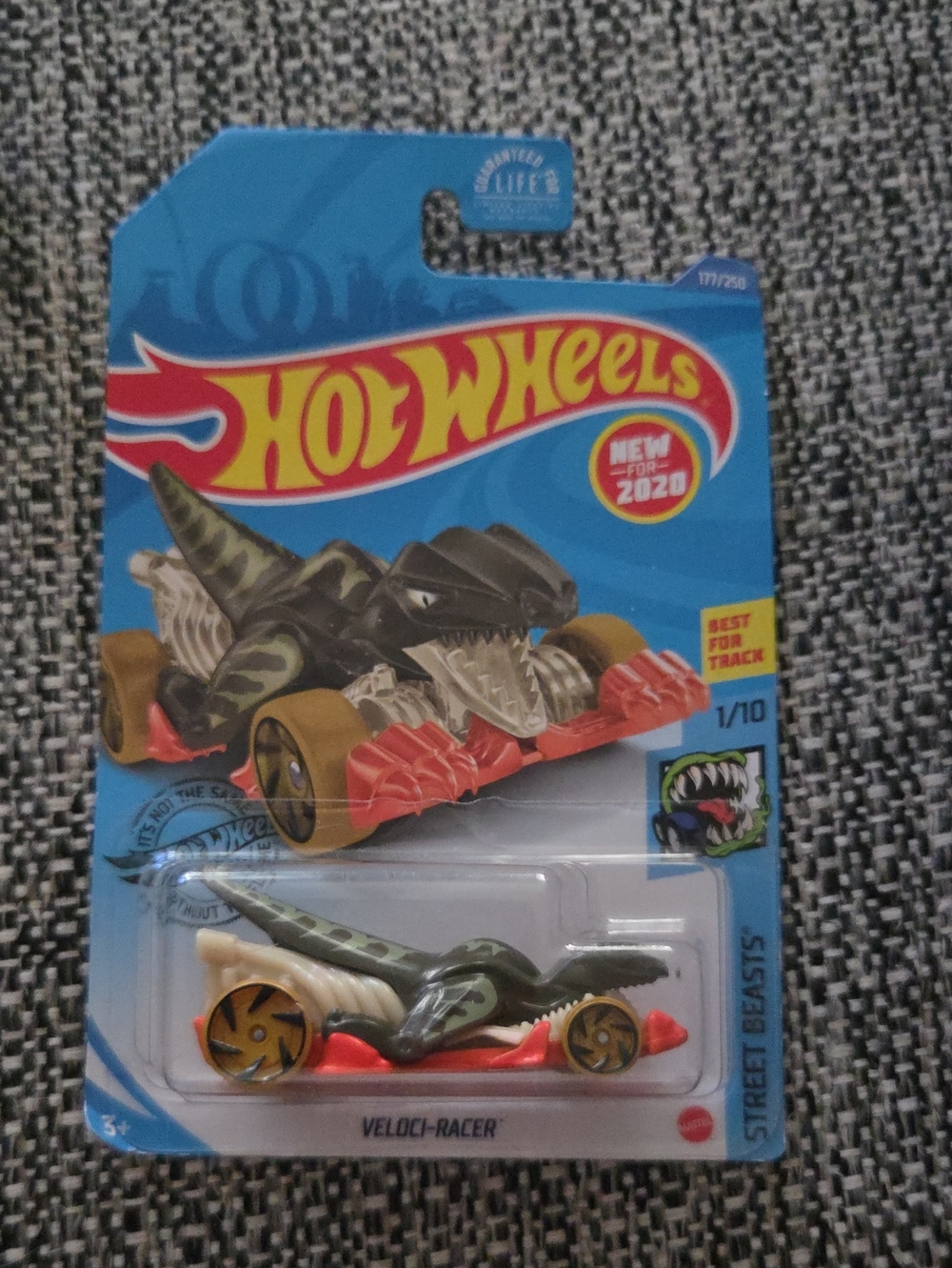 Veloci-Racer Toy Car - Olive Green